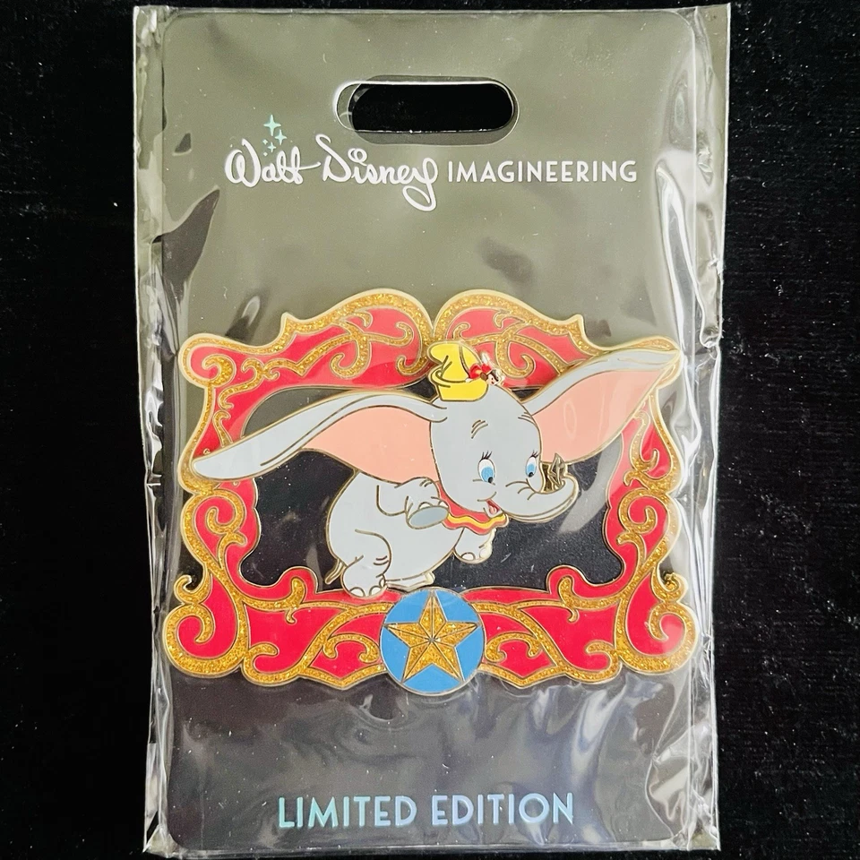 Prendedor Jumbo LE WDI Destination D Dumbo Flying 80 aniversario D23 MOG Disney 2021 Foto 1 de 1