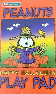 Peanuts Happy Halloween Spielblock - Vintage 2004 Snoopy Malbuch - Bild 1 von 2
