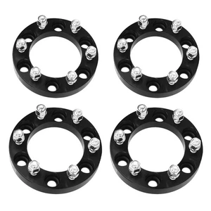 4Pc 1 Inch 6x5.5" Wheel Spacers M14x1.5 108mm for 20-22 Chevrolet Silverado 1500 - Picture 1 of 13