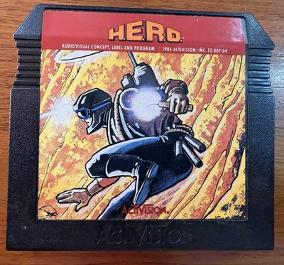 Rare Activision HERO Atari 5200 H.E.R.O. FZ-007-04 Untested 1984 - Image 1 of 4