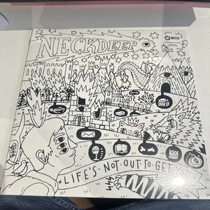 Neck Deep Life's Not Out to Get You LP - Black And White Limited Edition. SEALED - Picture 1 of 3
