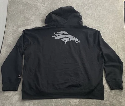 Sudadera con Capucha New Era x Alpha Industries Para Hombres 3XL Denver Broncos Negra NFL Foto 1 de 4