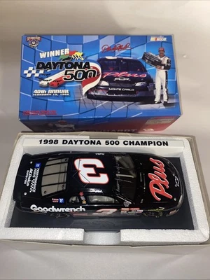 RARO 1:32 Dale Earnhardt #3 GOODWRENCH 1998 DAYTONA 500 WIN NASCAR em PIT LANE - Imagem 1 de 4