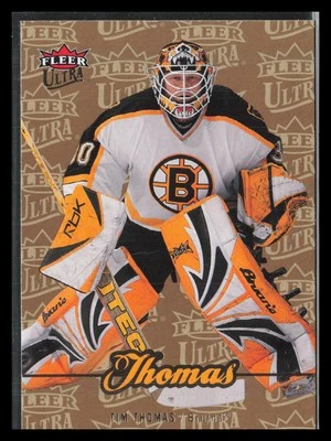 2007-08 Ultra #186 Tim Thomas Gold Medallion - Image 1 of 2