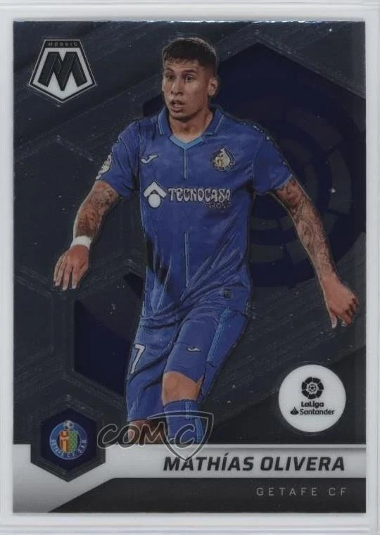 2021-22 Panini Mosaic La Liga Mathias Olivera #58 - Image 1 of 2