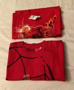 Marvel Amazing Spiderman Sense & Delta Basketball T-shirts, Size L Youth 10/12 - Picture 1 of 11