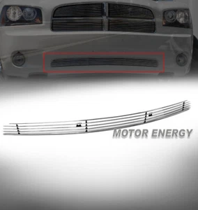 FOR 05-10 CHARGER FRONT BUMPER BILLET GRILLE GRILL INSERT ALUMINUM POLISHED - Bild 1 von 4