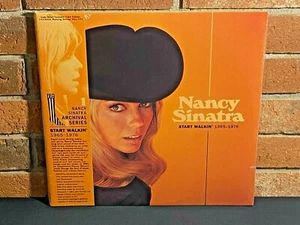 NANCY SINATRA - Start Walkin' 1965-1976, Ltd 2LP COLORED VINYL Gatefold + Book  - Picture 1 of 8