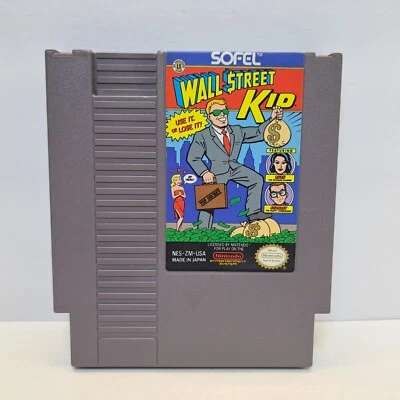 Wall Street Kid (Nintendo NES, 1990) PROBADO Auténtico FUNCIONA Foto 1 de 4