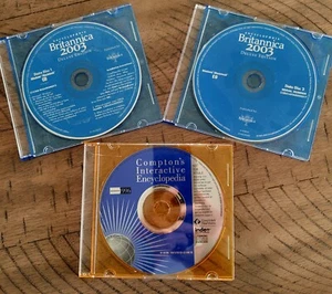 Encyclopedia Britannica 2003 AND Compton's Interactive Encyclopedia DISCS - Picture 1 of 1