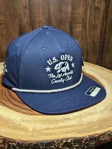 LACC Los Angeles Country Club US Open Ahead Golf Rope Snapback Hat Cap Cali Bear - Picture 1 of 8