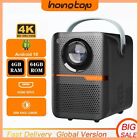 HONGTOP P11 Android Smart Mini Projector 300ANSI Lumen Portable Projector 4K wit