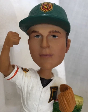 Fresno Grizzlies Matt Cain 18 Baseball Bobble Head Central CA Farm Grown PGE Cover