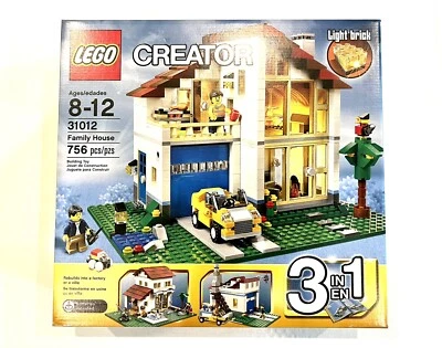 LEGO CREATOR: Casa Familiar (31012) Nuevo Sellado Retirado Raro Coche Hogar Mamá Papá Foto 1 de 4