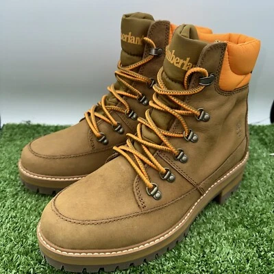 New Timberland Women's Courmayeur Valley Brown Waterproof Boots Sizes 10 - Image 1 of 4