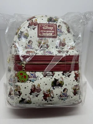 НОВЫЙ рюкзак для татуировки Loungefly Disney Snow White & The Seven Dwarfs - Изображение 1 из 4