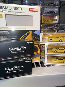 Kyosho 1:64 Nismo 400R MOTN LED yellow Diecast Model Car USA Seller - Picture 1 of 3