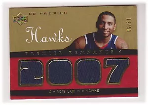 2007-08 Upper Deck Premier Remnants Quad Gold #AL Acie Law #19/50 - Picture 1 of 1