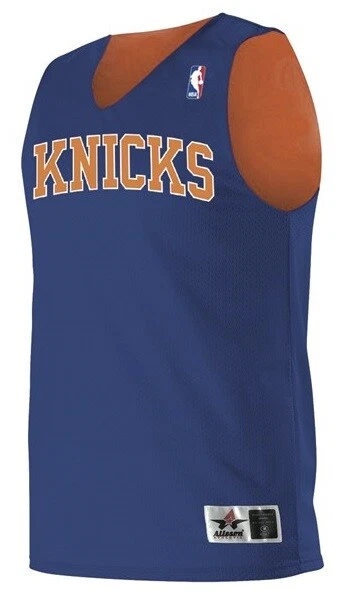 JERSEY DE MALLA REVERSIBLE PARA ADULTOS, HOMBRO DELGADO DE DOS COLORES con LOGO OFICIAL DE LA NBA, S-2XL Foto 1 de 1