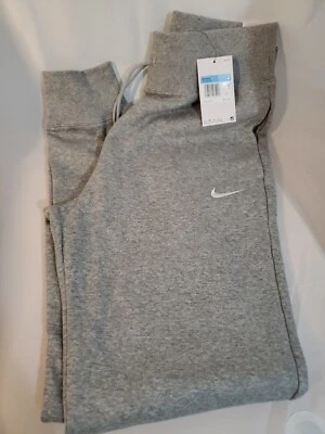 Nike Mujer Ropa Deportiva Ajuste Estándar Polar Cintura Alta Joggers Talla M Gris NUEVO Foto 1 de 4