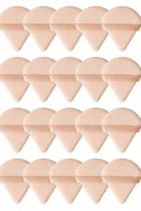 4 x Triangle Powder Puff Mini Face Makeup Sponge blender Multi colour options - Picture 1 of 5