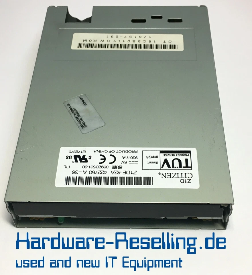 HP Citizen Z1DE-62A 3,5 " Floppy Drive 1,44MB 333505-001 - Immagine 1 di 2