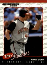 A9884- 2001 Donruss Rookies BB Card #s R1-R105 -You Pick- 10+ FREE US SHIP