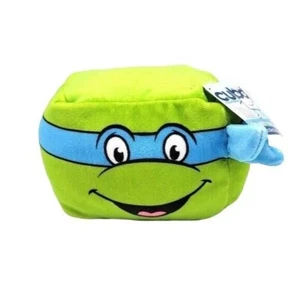 Cubd Teenage Mutant Ninja Turtles Leonardo Würfel Plüsch 5 Zoll Nickelodeon TMNT Neu mit Etikett - Bild 1 von 11