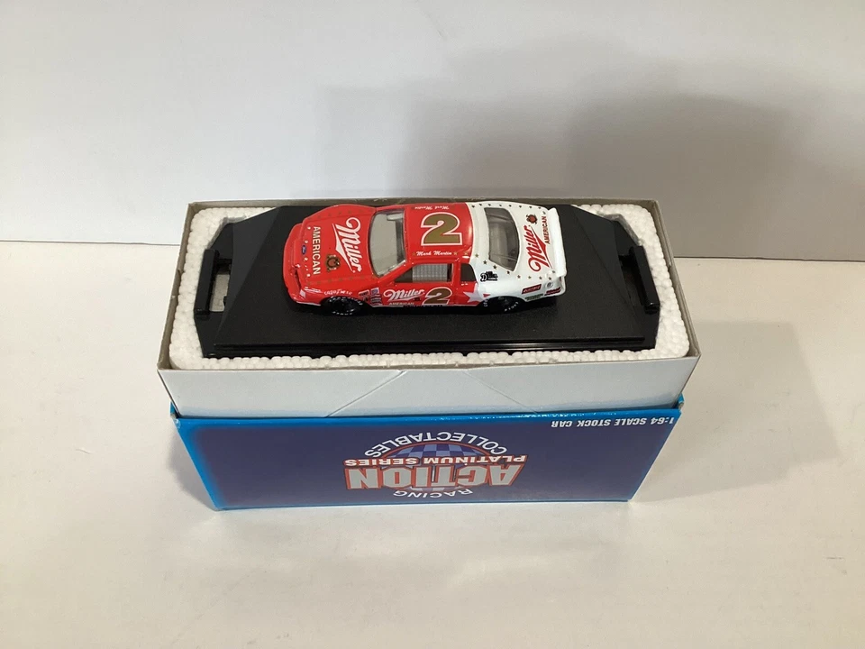 1/64 Action 1986 #2 Mark Martin Miller American Ford Thunderbird - Image 1 of 1