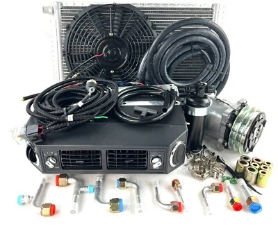 A/C KIT UNIVERSAL UNDERDASH  HOT ROD 14H x 16L CONDENSER MODEL 432-100 - Image 1 of 4