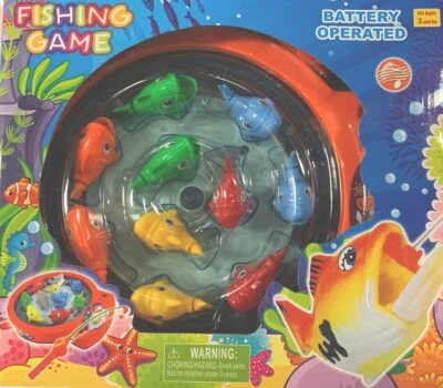 Fishing Game - Battery Operated Go Fishing  Action Interactive Kids Toy - Image 1 of 3