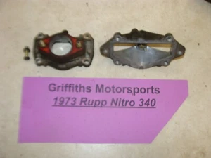 1973 RUPP NITRO 340 fan 400? intake manifold carb mount spacer plate - Picture 1 of 7