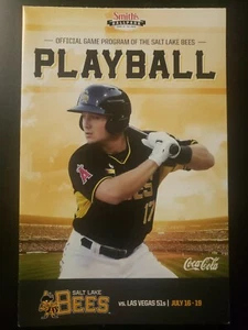 Salt Lake Bees Matt Thaiss playball program 2018 LA Angels - Picture 1 of 1