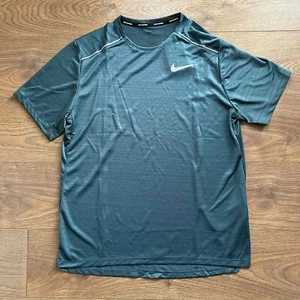 Nike Miler Dri-FIT Breathe Running Herren T-Shirt Oberteil Ash Green Größe XL AJ7565 058 - Bild 1 von 2