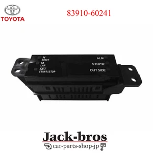 TOYOTA Genuine OEM Land Cruiser 70 Series Multi Function Clock 83910-60241 - Picture 1 of 3