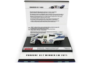 MODELLINO AUTO STATICO BRUMM PORSCHE 917K MARTINI WINNER LE MANS 1971 MARKO 1/43 - Immagine 1 di 4