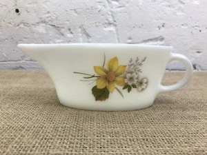 JARRA DE BARCO DE SALSA VINTAGE RETRO JAJ INGLAND OTOÑO GLORIA PYREX - Imagen 1 de 6