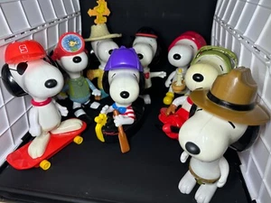 Snoopy Toy Lot - McDonalds Happy Meal - Mix n Match - 2000 - Free Postage - Used - Picture 1 of 13