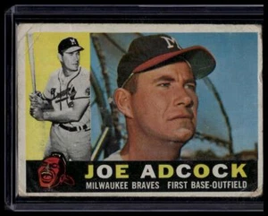 1960 Topps #3 Joe Adcock - Picture 1 of 2