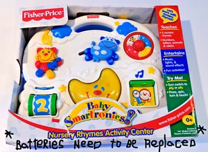 Fisher-Price Activity Center Nursery Rhymes Music Lights Sounds In Box Pls READ! - Picture 1 of 17