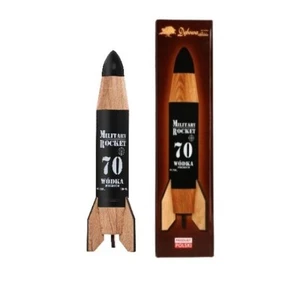1 Flasche Debowa Wodka Military Rakete a 0,7 L 40 % vol. - Bild 1 von 1