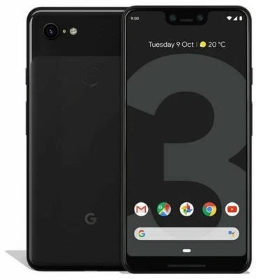 Google Pixel 3 XL - 64GB - Just Black (Unlocked) - Ex Demo - Grade B - image 1 of 4