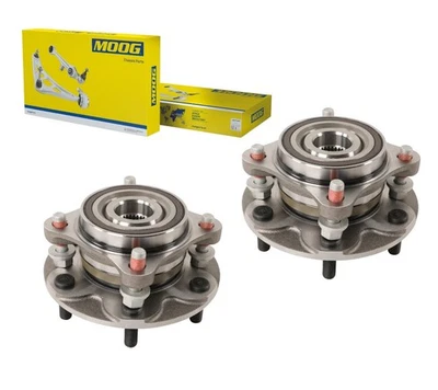 ТОЛЬКО ПОЛНЫЙ ПРИВОД! 2 ПОДШИПНИКА СТУПИЦЫ ПЕРЕДНЕГО КОЛЕСА MOOG слева + справа для Toyota TACOMA для Lexus - Изображение 1 из 4