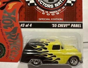 2009 HOT WHEELS NATIONAL CONVENTION 55 CHEVY PANEL 🔥 1/300 🔥 - Picture 1 of 4