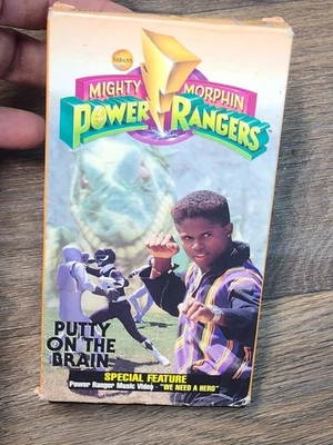 Mighty Morphin Power Rangers: Putty on the Brain (VHS) - Image 1 of 4