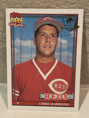 1991 Topps - Operation Desert Shield #258 Chris Hammond NRMT C - Image 1 of 2