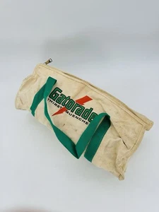 Vintage 60s Gatorade Thirst Quencher Canvas Double Handle Duffle Bag 17x8 RARE - Picture 1 of 8