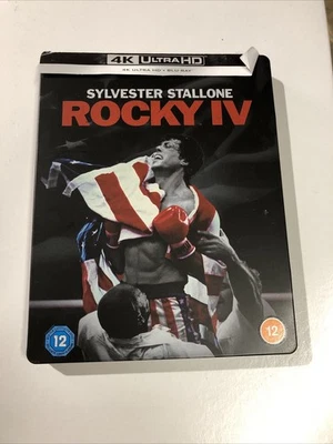 Rocky IV Steelbook [4K Ultra HD] [1985] [Blu-ray] [Region Free] - Image 1 of 4