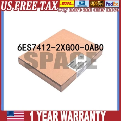New Siemens 6ES7412-2XG00-0AB0 6ES7 412-2XG00-0AB0 SIMATIC S7-400 CPU 412-2 - Image 1 of 4