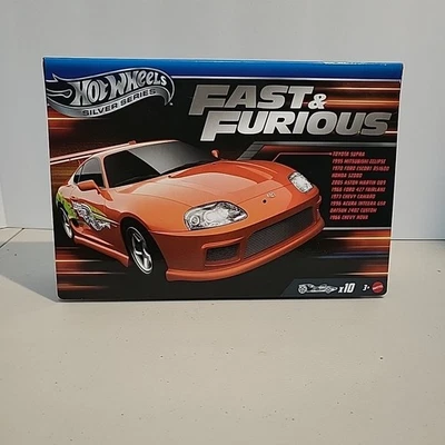 Hot Wheels Fast & Furious Silver Series Box Set of 10 Multipack Brand New 2025 - Image 1 of 4